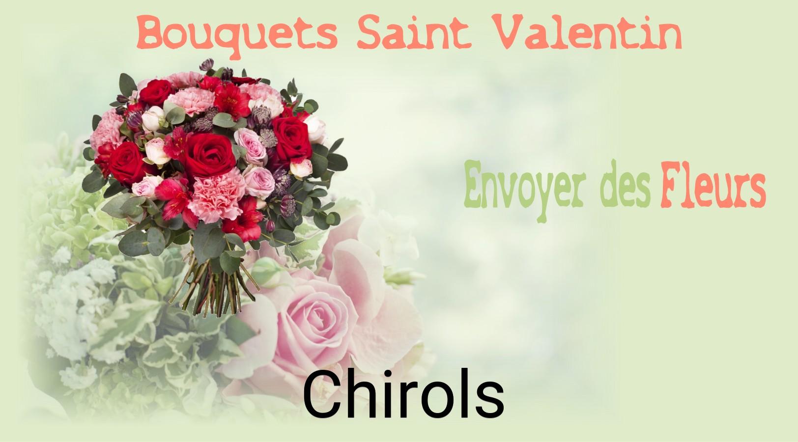 Roses de Saint-Valentin livrées à Chirols